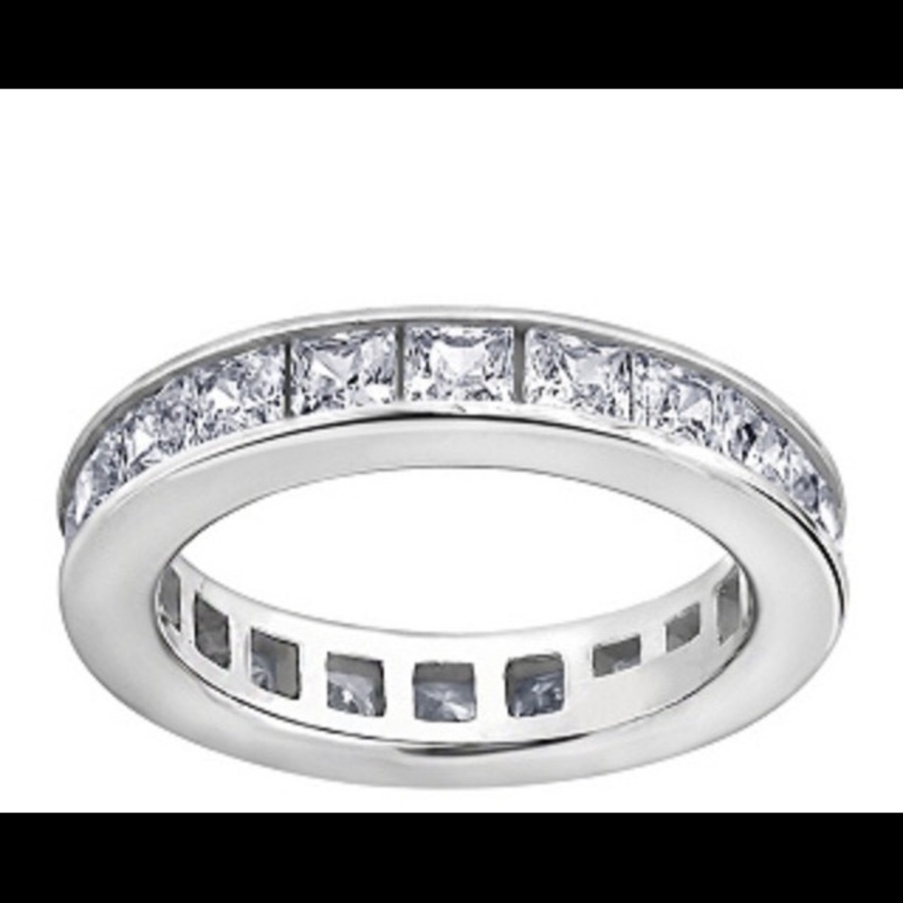 Diamonique eternity band